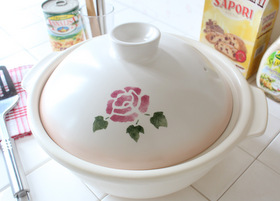 マニーローズ IH対応耐熱土鍋 9号 4〜5人用