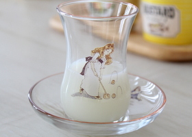 マニー プティタンジュ ガラス チャイグラス&ソーサー クロッケ1