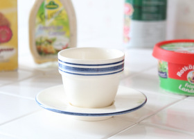 マニー グランシュマン ラインデミタス カップソーサー ブルー