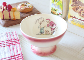 メゾンドマニー クリスマス陶器 ベルオーレ (子供・ピンク)