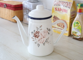 イマン シャルロット ホーロー コーヒーポット