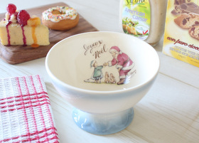 メゾンドマニー クリスマス陶器 ベルオーレ (子供・ブルー)