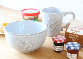 マニー GC ミュゲ・すずらん陶器 ボウル