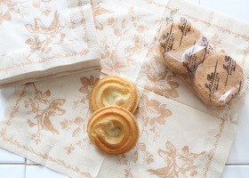 マニーGC オワゾーフランボワーズ ナフキン(ブラウン)