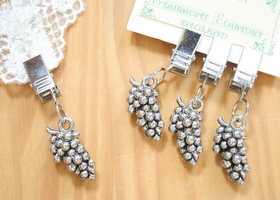 マニー グランシュマン テーブルウェイト(ぶどう)4セット