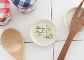 メゾンドマニー うさぎ 陶器 スプーンレスト