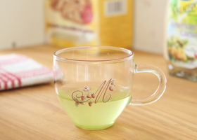 マニーロココ ガラス ミニティーカップ