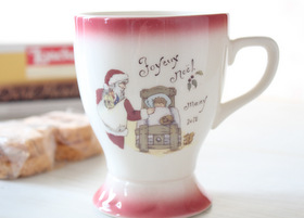 メゾンドマニー クリスマス陶器 ベルマグ(子供・レッド)
