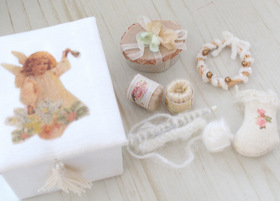 ボンクラージュ 布製品 ミニチュアセット 冬物語