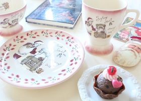 メゾンドマニー クリスマス陶器 ベルオーレ(子供・レッド)