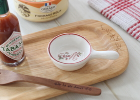 マニーロココ 陶器 ガーニッシュツール ミニフライパン