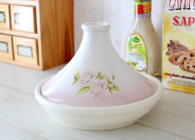 イマン ダイアナローズ 陶器 タジン鍋M