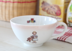 マニープチメゾン 陶器 ショワド デジュネマグ