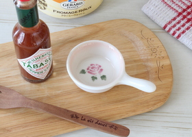 マニーローズ 陶器 ガーニッシュツール ミニフライパン