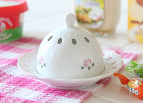 マニーローズ 陶器 ラ・プティ・ロザリエ ボンボニエール