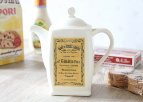 メゾンドマニー GC ブロカントラベル 陶器 ティーポット