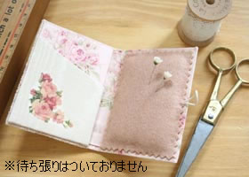 ボンクラージュ 布製品 ニードルブック バラ