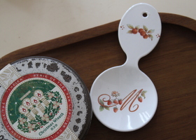 マニーロココ ホーロー ティーリーフスプーン