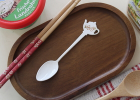 マニーロココ ホーロー ティーポット型スプーン