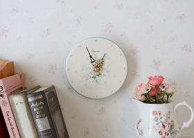 イマン コレット 陶器 壁掛け時計S
