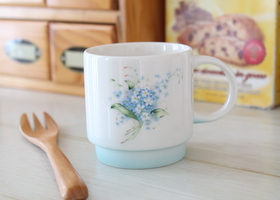 イマン クラリス 陶器 ランチマグS