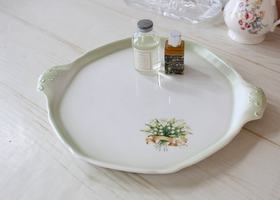 マニー エルブ バロックアナイス 陶器 手つきトレー ラウンド