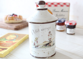 マニー プティタンジュ DS陶器 蓋付カップ