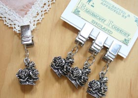 マニー グランシュマン テーブルウェイト(ローズ) 4セット