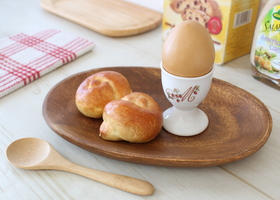 マニールプティデジュネ ロココ 陶器 エッグカップ