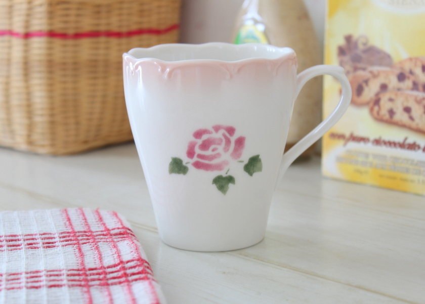 マニー メリーベル ローズ 陶器 マグカップ