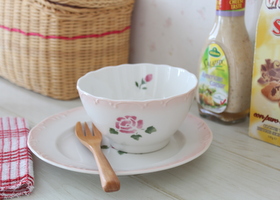 マニー メリーベル ローズ 陶器 ボウル