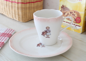 マニー メリーベル プチメゾン 陶器 ケーキプレート
