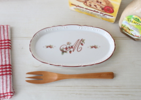 プティマニー ロココ 陶器 ミニトレー