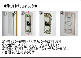 イマン ダイアナローズ 陶器 スイッチカバー 2個口