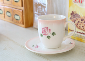 マニーローズ ラフロレゾン 陶器 マグカップ
