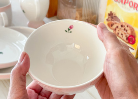 マニーローズ ラフロレゾン 陶器 カフェオレボウル
