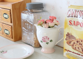 マニーローズ ラフロレゾン 陶器 カフェクリーマー