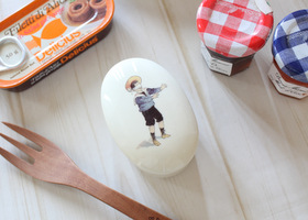 マニー プティ タンジュ 陶器 プチケース楕円 目隠し