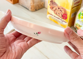 マニーローズ ラフロレゾン 陶器 手つきプレートL