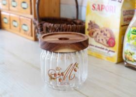 マニーロココ ラフロレゾン ガラス キャニスターS