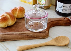 マニーロココ ラフロレゾン ガラス バターケース