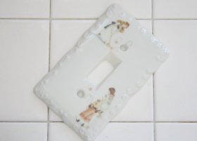 マニー プティタンジュ スイッチプレートアメリカンタイプ クロッケ1