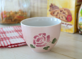 マニー ルミエールドラネージュ 陶器 ローズ ボウル