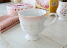 マニー マイスイートローズ 陶磁器 マグカップ