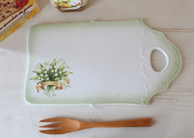 マニーエルブ バロックアナイス 陶器 アペリティフプレート