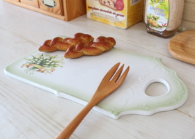 マニーエルブ バロックアナイス 陶器 アペリティフプレート