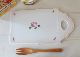 マニーローズ バロックアナイス 陶器 アペリティフプレート