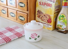 マニーローズ 陶器 ラフレゾンキャニスターS