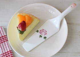 マニーローズ 陶器 ケーキサーバー