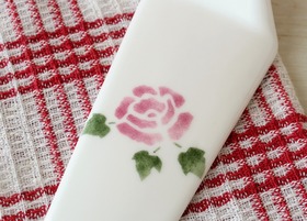 マニーローズ 陶器 ケーキサーバー